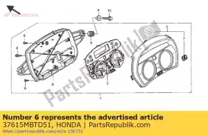 Honda 37615MBTD51 case assy., lower - La partie au fond