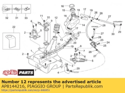 Aprilia AP8144216, Slang, OEM: Aprilia AP8144216