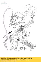 3385038B00, Suzuki, fio, motor de partida suzuki vs 1400 1987 1988 1989 1990 1991 1992 1993 1994 1995 1996 1997 1998 1999 2000 2001 2002 2003, Novo