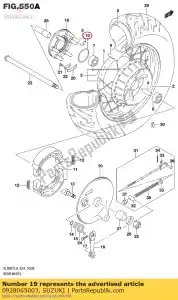 suzuki 0928065003 o ring - Onderkant