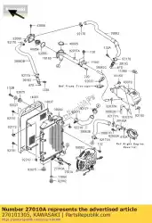 Here you can order the switch kl650-c1 from Kawasaki, with part number 270101305: