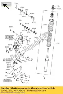 Kawasaki 920461290 agulha de rolamento, ta2027 - Lado inferior