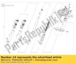 Tutaj możesz zamówić ochrona od Piaggio Group , z numerem części 865223: