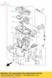 Aquí puede pedir nuez de Yamaha , con el número de pieza 953026060000: