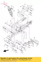 3D82217A0000, Yamaha, Arm, relais yamaha  xvs 950 1300 2007 2008 2009 2010 2011 2012 2014 2015 2016 2017 2018, Nieuw