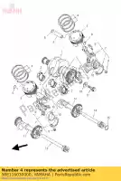 5BE116030000, Yamaha, piston ring set (std) yamaha tdm wr yz 400 900 1998 1999 2000 2001 2002 2003 2004 2005 2006 2007 2008 2009 2010, New