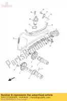 5VK122900000, Yamaha, palanca, muelle de descompresión yamaha mt xt yp 400 660 2004 2005 2006 2007 2008 2009 2010 2011 2012 2013 2014 2015 2016, Nuevo