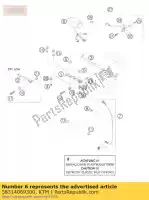 58314069300, KTM, compteur de vitesse mph f. 21 '02 ktm exc mxc sc smc sxc 125 200 250 300 400 450 525 625 660 2002 2003 2004, Nouveau