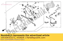 Aquí puede pedir no hay descripción disponible en este momento de Honda , con el número de pieza 19030KSC671: