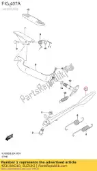 Ici, vous pouvez commander le stand, prop auprès de Suzuki , avec le numéro de pièce 4231006J10: