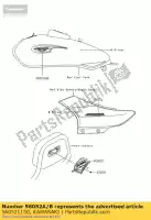 560521150, Kawasaki, marque, réservoir de carburant, lh kawasaki eliminator 125 , Nouveau