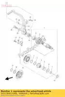 5XD156011000, Yamaha, schop assy yamaha wr yz 450 2004 2005 2006, Nieuw