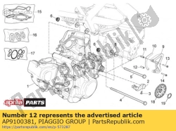 Aprilia AP9100381, Struik, OEM: Aprilia AP9100381