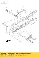 6100019F11, Suzuki, wahacz, ty? suzuki sv  s u su sv650ns 650 , Nowy