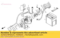 Qui puoi ordinare nessuna descrizione disponibile al momento da Honda , con numero parte 32401HP0A10: