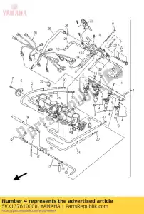 yamaha 5VX137610000 iniettore assy - Il fondo