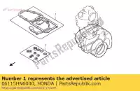 06115HN6000, Honda, kit de feuille de joint, honda trx250ex sporttrax sportrax 250 , Nouveau