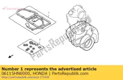 pakkingset, van Honda, met onderdeel nummer 06115HN6000, bestel je hier online: