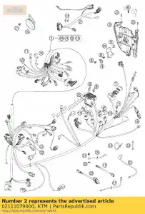 ktm 62111079000 faisceau de câbles abs - La partie au fond