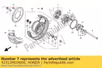 42312MCH000, Honda, kraag, rechts wiel honda vtx  s c vtx1800c vtx1300s 1300 1800 , Nieuw