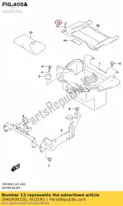 suzuki 0940908330 desentupidor - Lado inferior