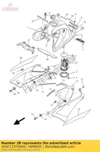 yamaha 10SF137P3000 grafisch 2 - Onderkant