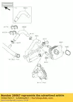 390670017, Kawasaki, radiatore-olio kawasaki ninja h2r  p h2 n 1000 , Nuovo