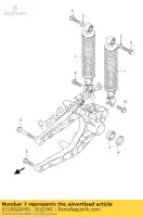 6210020H01, Suzuki, absorvedor ux125 / suzuki ux sixteen  ux125 ux150 150 125 , Novo