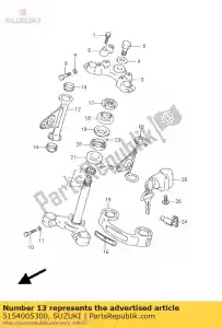 suzuki 5154005300 staffa, headl.l - Il fondo