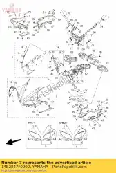 Qui puoi ordinare sigillo 5 da Yamaha , con numero parte 14B2847F0000: