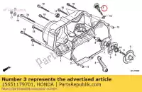 15651179701, Honda, meter, oliepeil honda  (e) england cb cbf clm little cub (x) japan crf st (n) germany xr zb (j) 50 500 1984 1988 1992 1995 1996 1997 1998 1999 2000 2002 2003 2004 2005 2006 2007 2008 2009 2010 2011 2012 2013 2014 2018 2019 2020, Nieuw