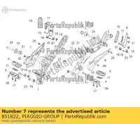 851822, Piaggio Group, proteção rh aprilia  mana na zd4rc000, zd4rca00, zd4rc001, zd4rcc00 zd4rcb00, zd4rcc01, zd4rce00 850 2007 2008 2009 2010 2011 2016, Novo