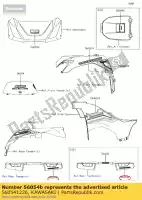 560541226, Kawasaki, marca, rr fender, força bruta kawasaki brute force 750 4x4i epsgef eps gff kvf750 , Novo