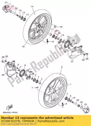 Qui puoi ordinare cuscinetto da Yamaha , con numero parte 93306302YN: