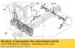 Qui puoi ordinare tubo 3,5x550 da Honda , con numero parte 16197MGJD01:
