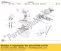 R320052161000, Benelli, ?ruba benelli euro 3 euro 4 euro 5 302 502 600 2014 2015 2017 2018 2019 2020 2021 2022, Nowy