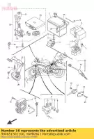 904651501100, Yamaha, braçadeira yamaha  ajs mt xj yzf r  600 850 900 2006 2007 2008 2009 2010 2011 2012 2013 2014 2015 2016 2017 2019 2020 2021, Novo