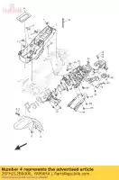 2SFH212B0000, Yamaha, doos batterij 1 yamaha  mt 660 700 900 2016 2017, Nieuw