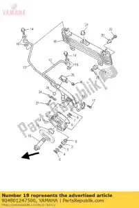 yamaha 904801247500 ilhó (2 gh) - Lado inferior