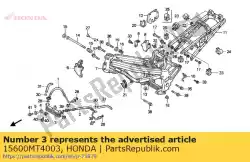 olie koeler van Honda, met onderdeel nummer 15600MT4003, bestel je hier online: