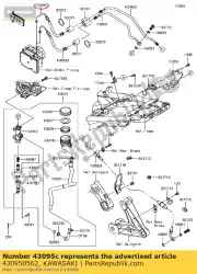 Aquí puede pedir freno de manguera, pinza hu-rr zg140 de Kawasaki , con el número de pieza 430950562: