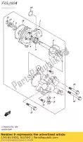 1741811H00, Suzuki, o-ring suzuki lt a ax kingquad x limited axz axpz axi axp 450 500 44, Nieuw