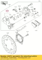 140790074, Kawasaki, titulaire-assy kawasaki zx10r ninja j k  anniversary edition winter test krt replica abs zx1000 s r zx 10r non zx10rr sl1 my18 2018my zx1002 se 1000 , Nouveau