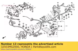 Honda 32503MS2000 couvercle, coupleur - La partie au fond