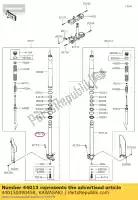 440130090458, Kawasaki, tube-fourche intérieur, lh, p.sil klx25 kawasaki  klx 250 300 2009 2010 2011 2012 2013 2014 2015 2016 2017 2018 2019 2020 2021, Nouveau