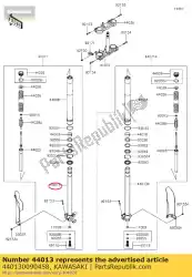 Qui puoi ordinare fork-fork inner, lh, p. Sil klx25 da Kawasaki , con numero parte 440130090458: