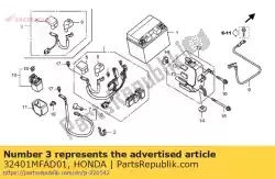 Tutaj możesz zamówić kabel, akumulator rozruchowy od Honda , z numerem części 32401MFAD01: