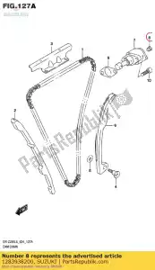 Suzuki 1283938200 prise, régleur - La partie au fond