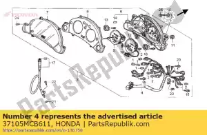 Honda 37105MCB611 socket comp. - Lado inferior