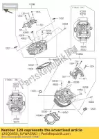 120Q0650, Kawasaki, douille à boulon, 6x50 kawasaki vn voyager custom k classic e d b c f tourer a abs vulcan lt g vn1700 1700 nomad , Nouveau